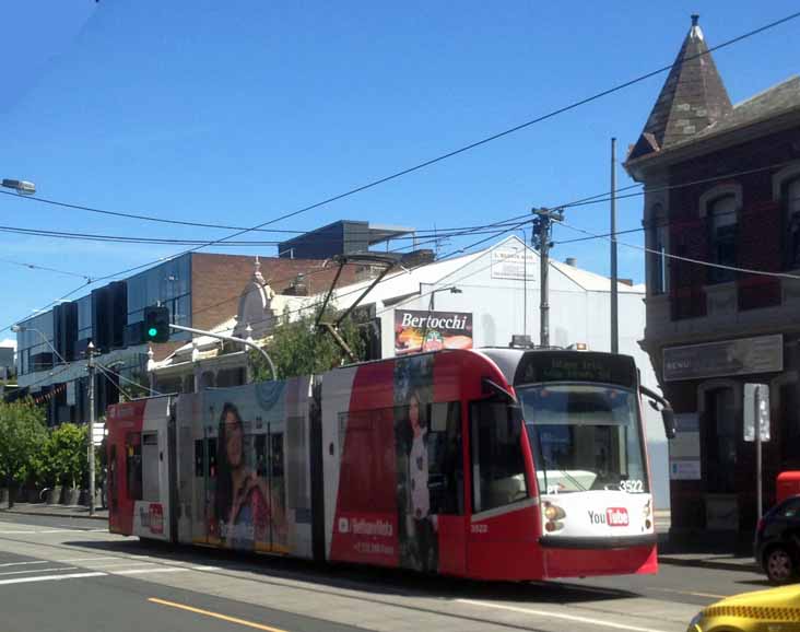 Yarra Trams Siemens Combino 3522 YouTube